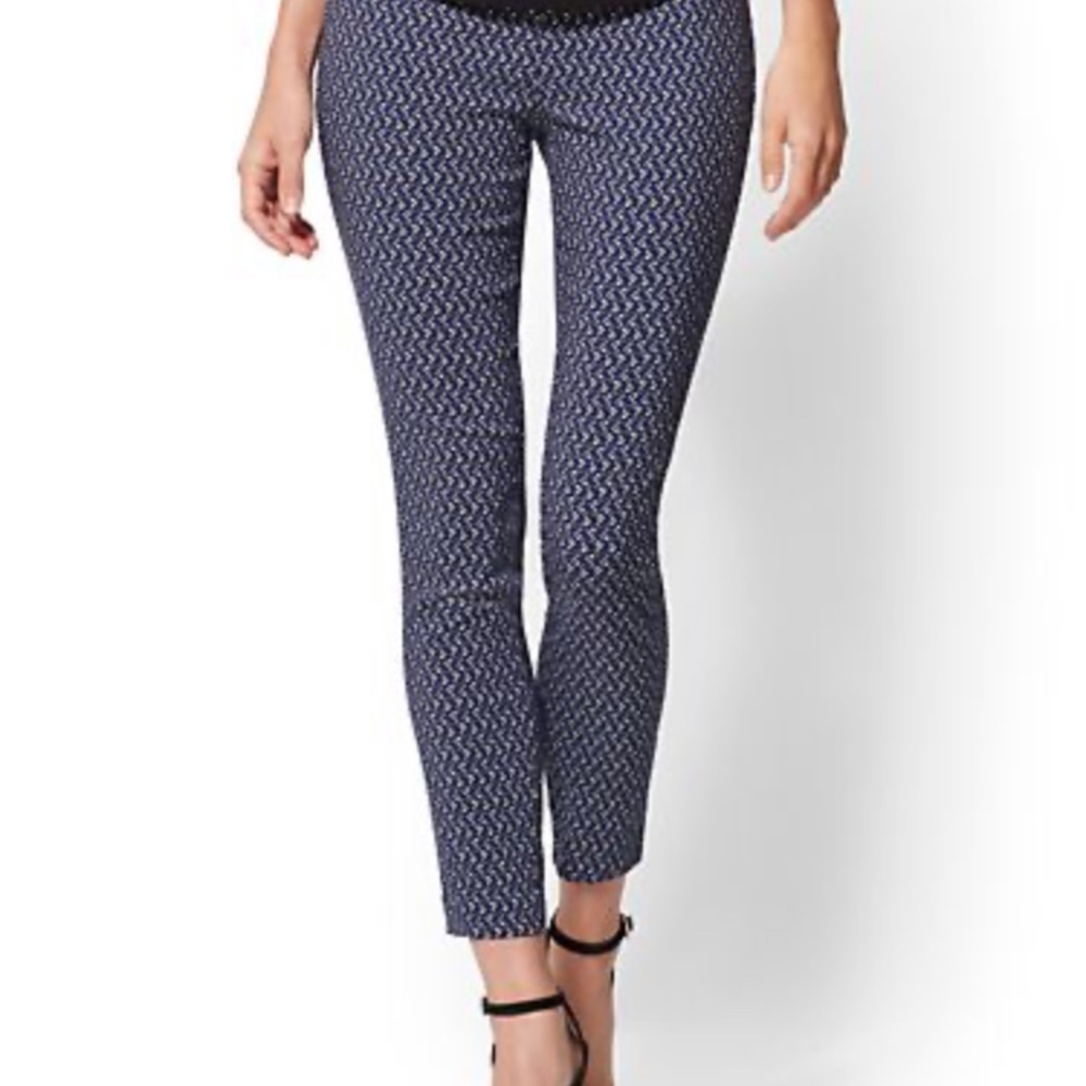 High-Rise Ankle Pant- 7th Avenue